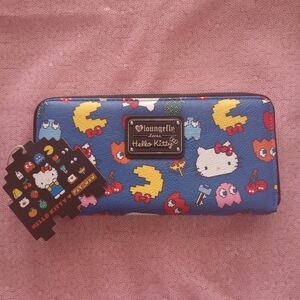 Loungefly Hello Kitty Pacman Pixel Art Wallet